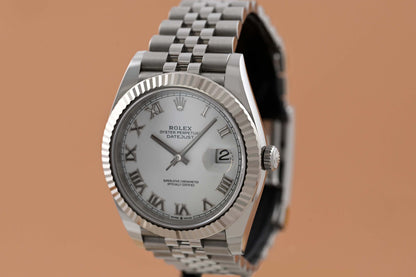 Rolex Datejust 41 - 126334 - White Dial - Full Set - Like NEW