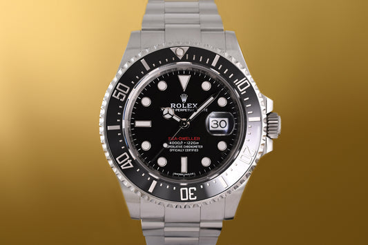 Rolex Sea Dweller Red 126600 - Full Set