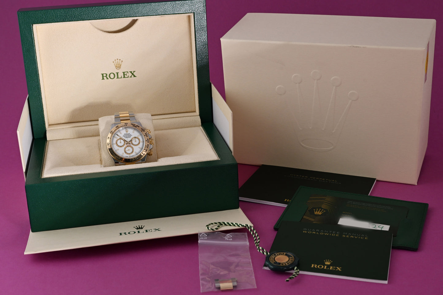 Rolex Daytona 126503 - Full Set - White Dial - Like New