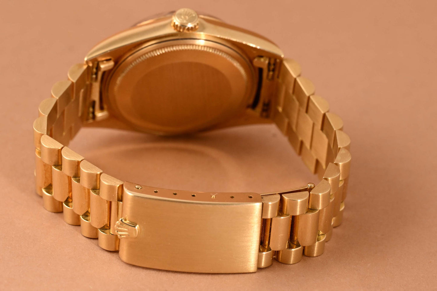 Rolex Day Date 36mm Gelbgold 1803 - Blue Buckley Dial - Full Set