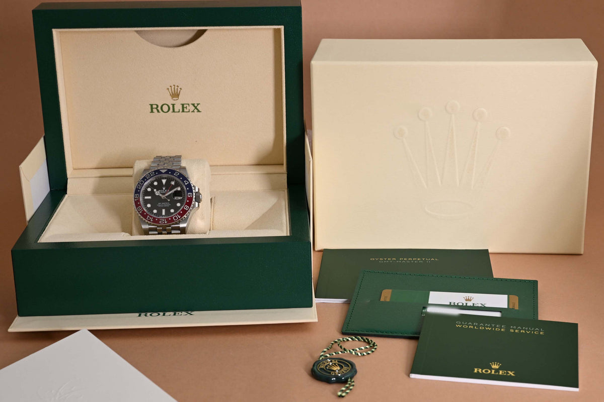 Rolex GMT Master II - 126710BLRO Pepsi - Full Set - LC100