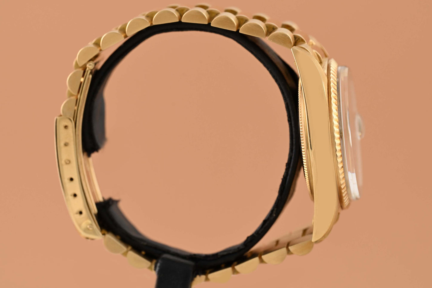 Rolex Day Date 36mm Gelbgold 1803 - Blue Buckley Dial - Full Set