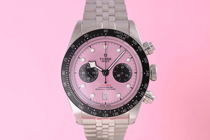 Tudor Black Bay Chronograph 79360N - Pink Dial "Inter Miami" - Full Set