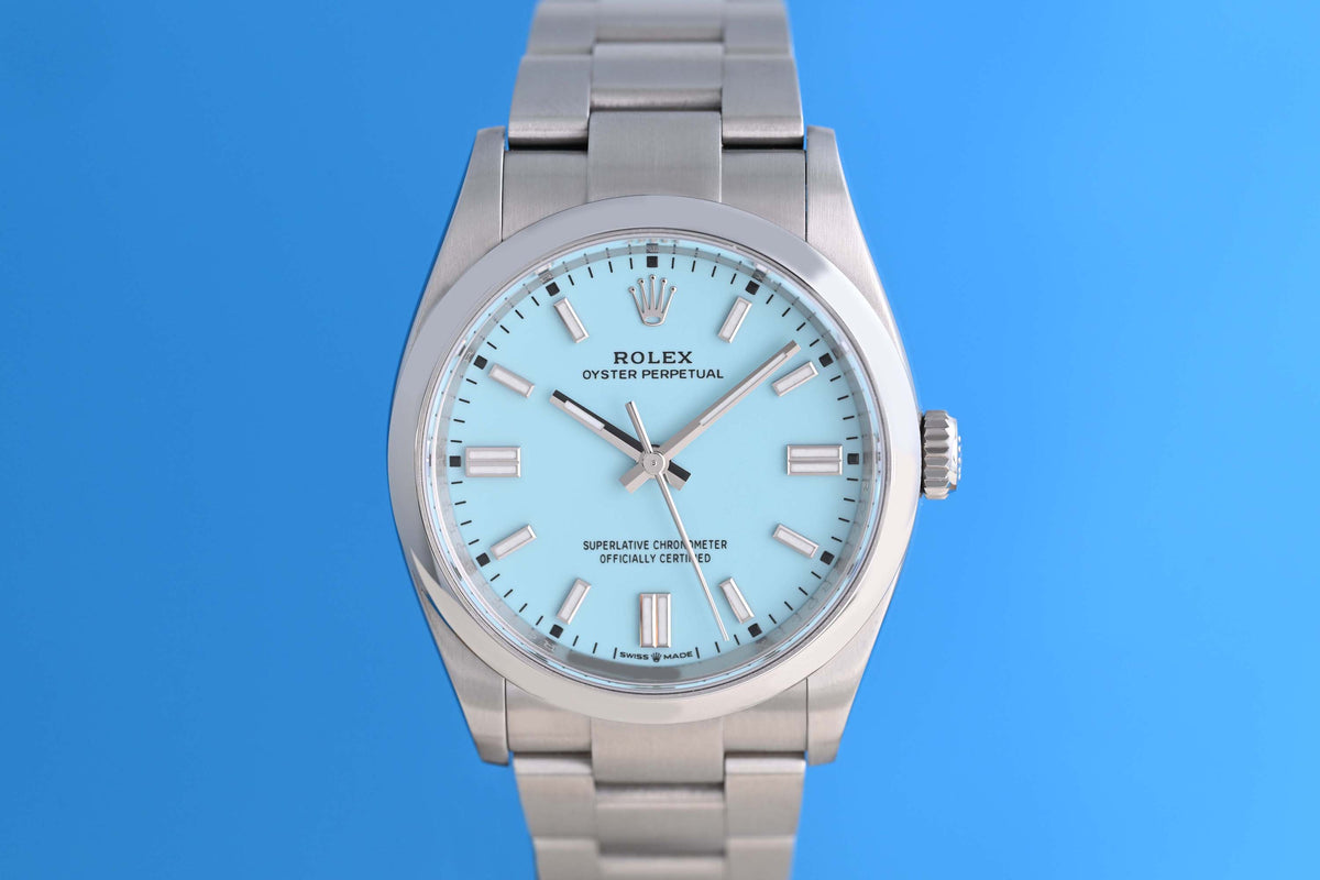 Rolex Oyster Perpetual 36mm 126000 - Full Set - Tiffany Dial - Like NEW 2026