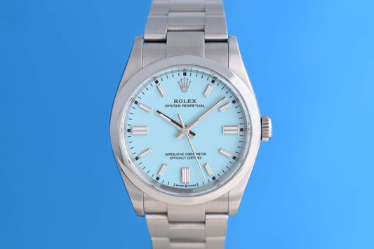 Rolex Oyster Perpetual 36mm 126000 - Full Set - Tiffany Dial - Like NEW 2026