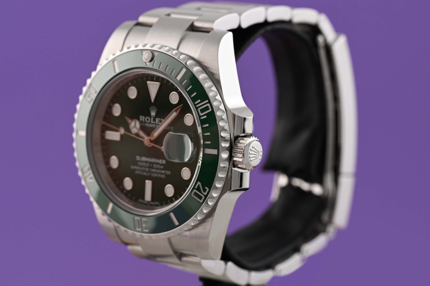 Rolex Submariner 116610LV - Full Set - Hulk - LC 100