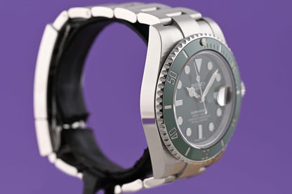Rolex Submariner 116610LV - Full Set - Hulk - LC 100