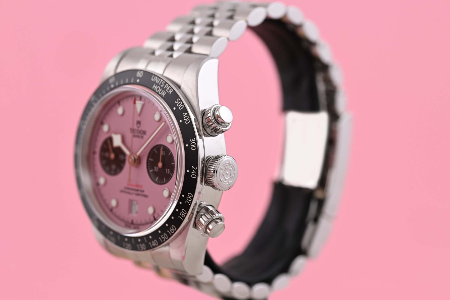 Tudor Black Bay Chronograph 79360N - Pink Dial "Inter Miami" - Full Set