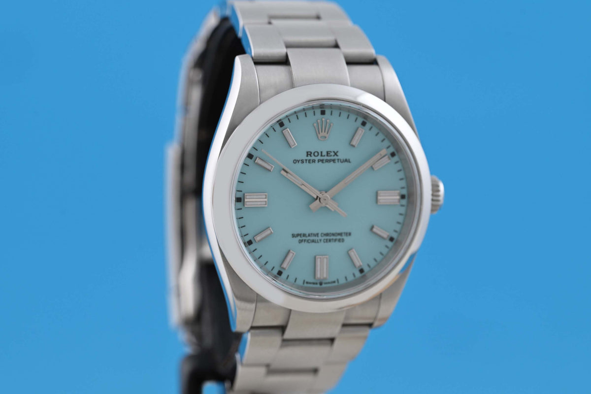 Rolex Oyster Perpetual 36mm 126000 - Full Set - Tiffany Dial - Like NEW 2026