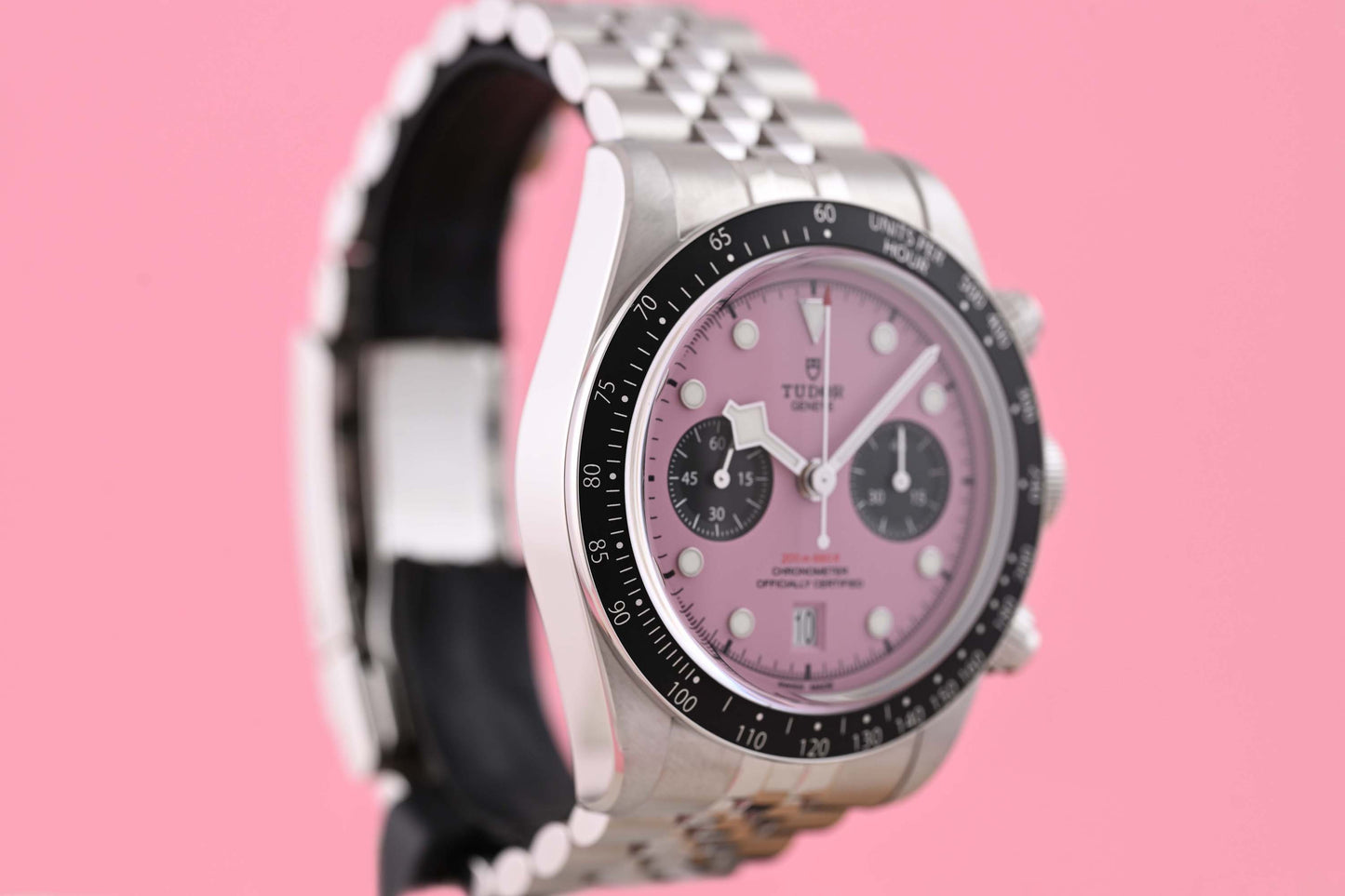 Tudor Black Bay Chronograph 79360N - Pink Dial "Inter Miami" - Full Set