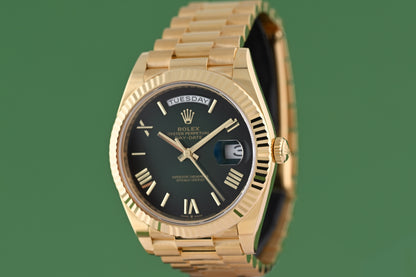 Rolex Day Date 40 Yellow Gold 228238 - Full Set - LC 100