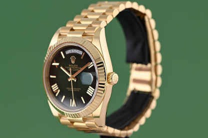 Rolex Day Date 40 Yellow Gold 228238 - Full Set - LC 100