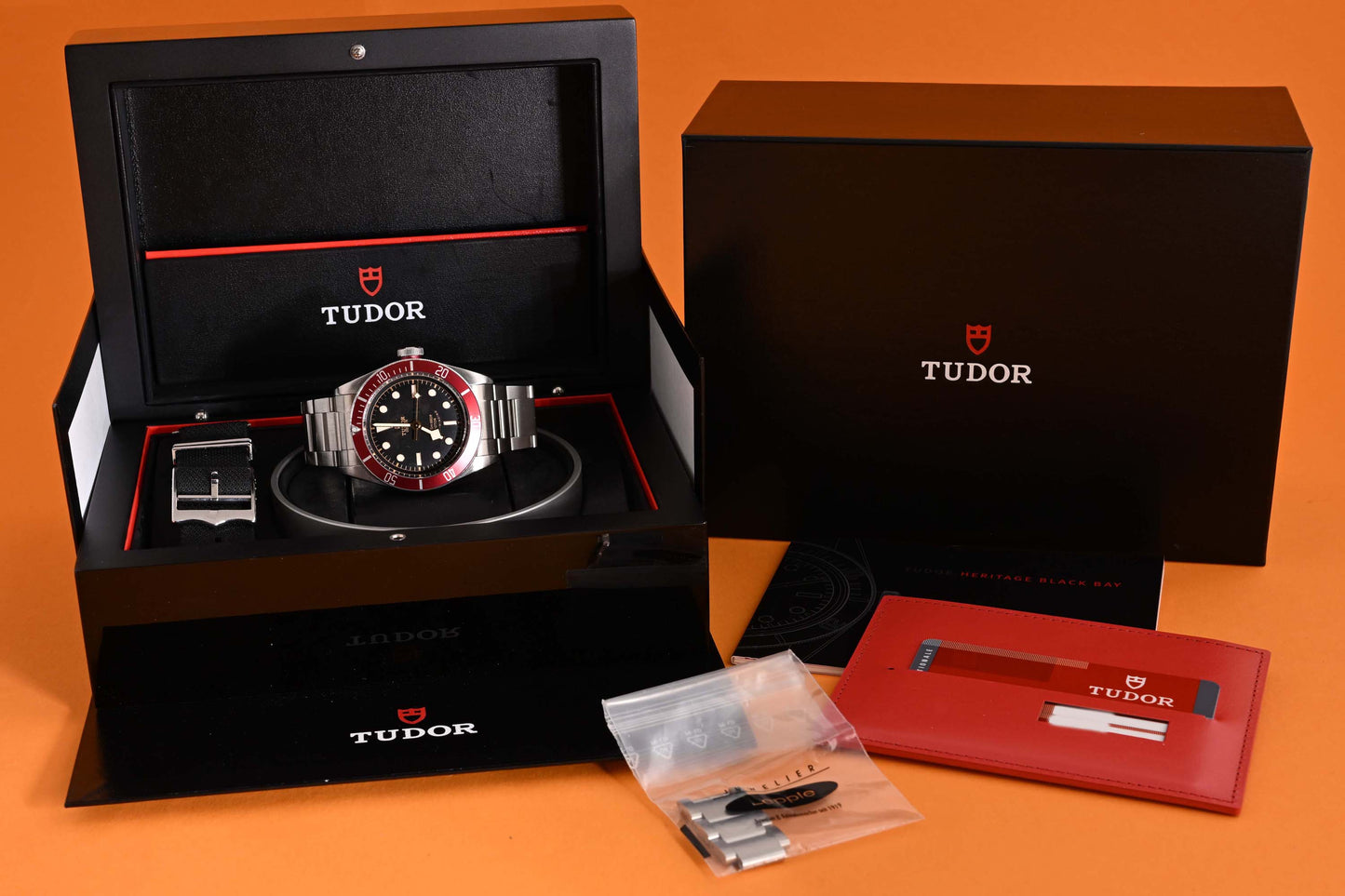 Tudor Heritage Black Bay - 79220R - Full Set - LC100