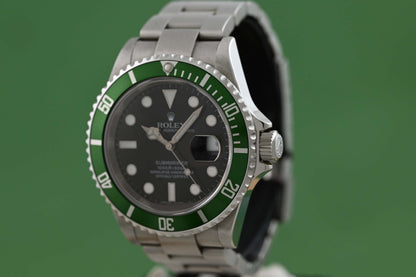 Rolex Submariner 16610LV - Full Set - Kermit - Like NEW
