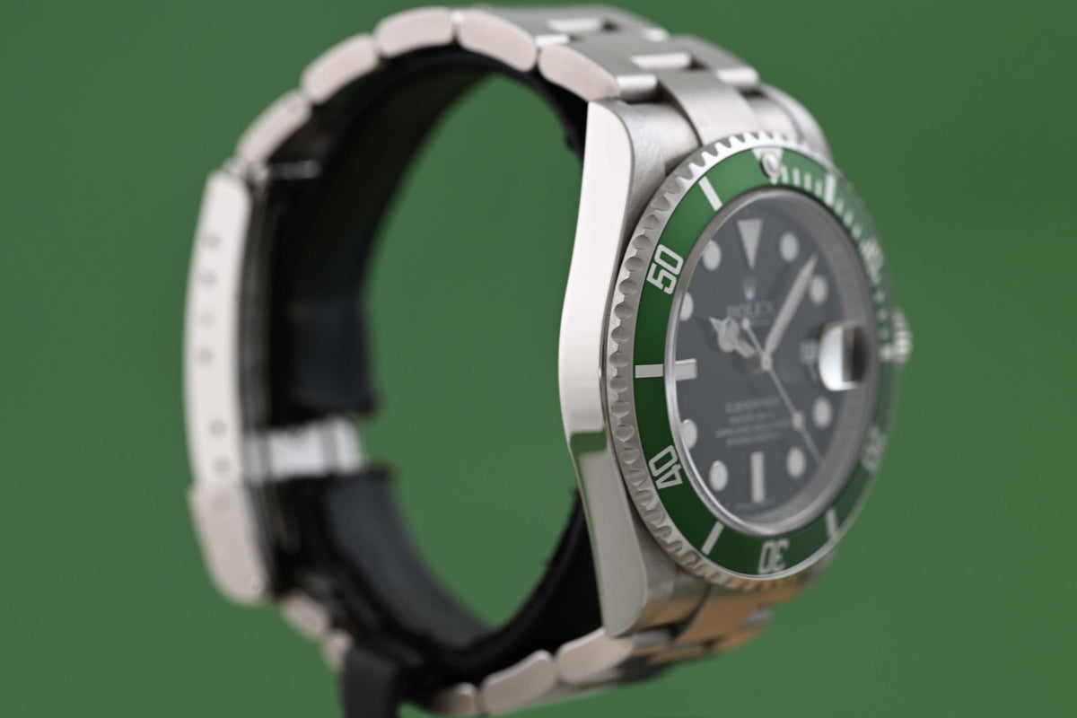 Rolex Submariner 16610LV - Full Set - Kermit - Like NEW