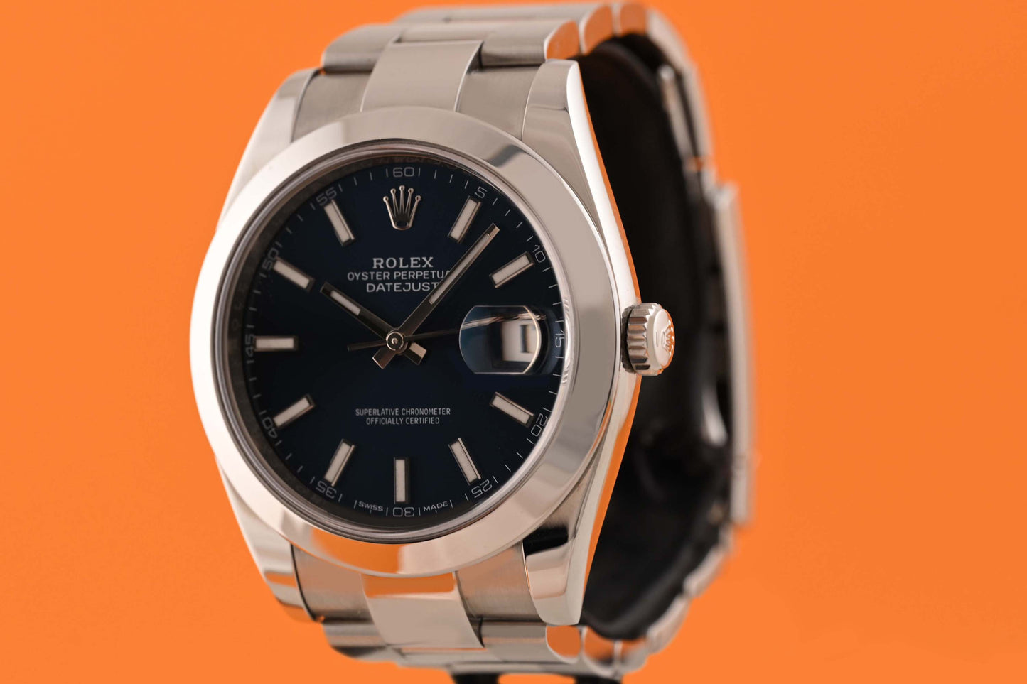 Rolex Datejust 41 - 126300 - Blue Dial - Full Set - LC100