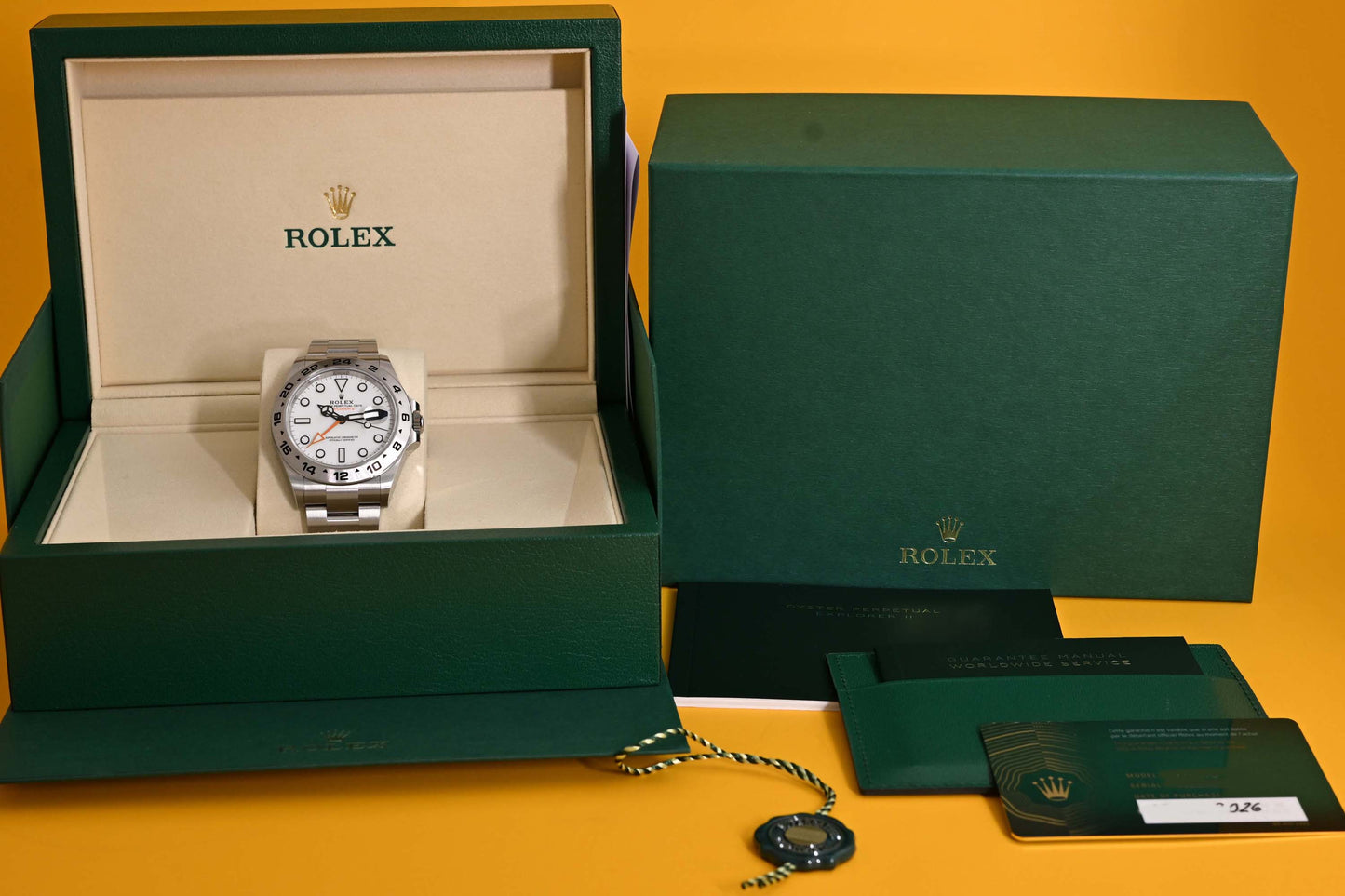Rolex Explorer II 226570 - Polar Dial - Full Set - NEW 2026