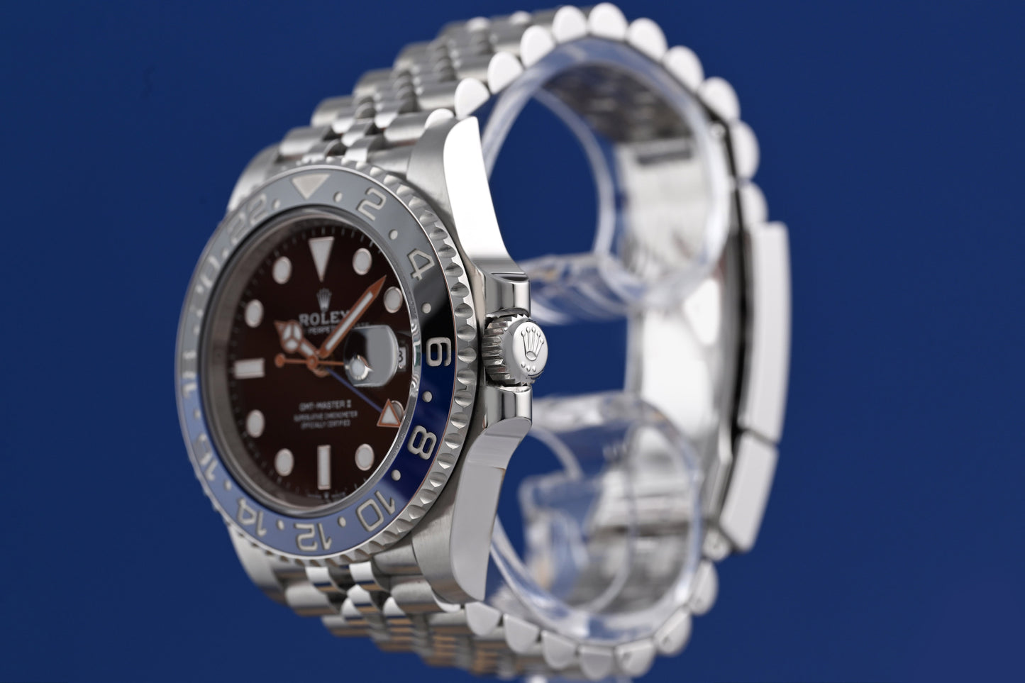 Rolex GMT Master II Batgirl 126710BLNR - Full Set