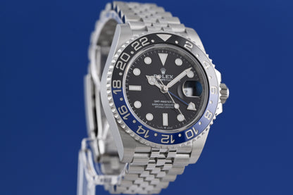 Rolex GMT Master II Batgirl 126710BLNR - Full Set