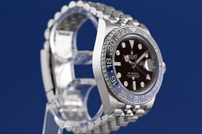Rolex GMT Master II Batgirl 126710BLNR - Full Set
