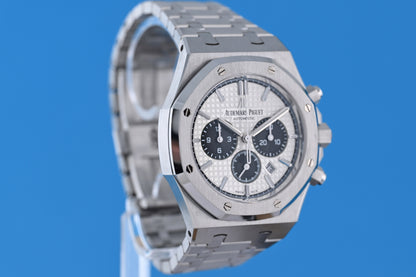 Audemars Piguet Royal Oak Chronograph 41mm - Blue Dial - Full Set