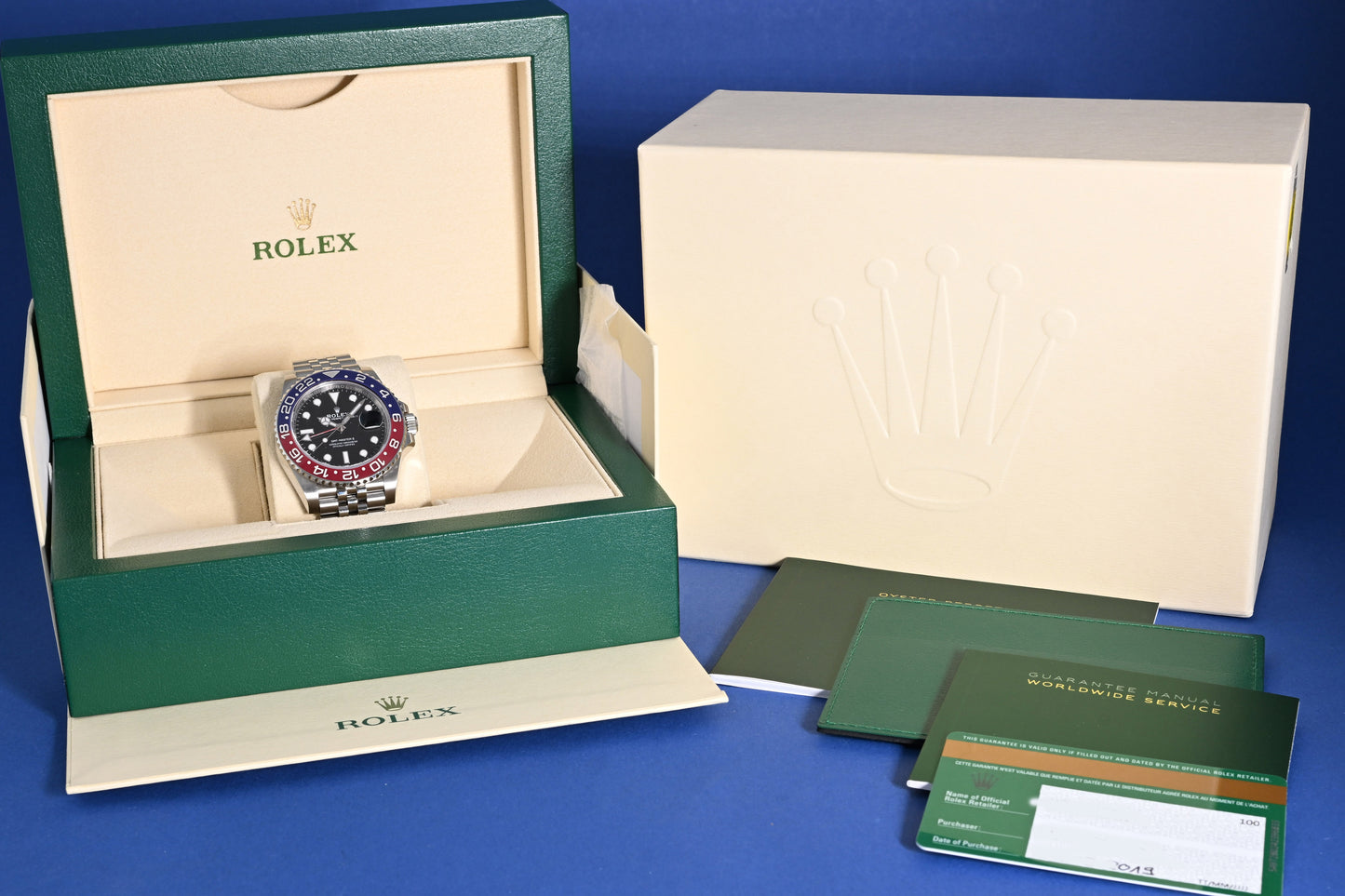Rolex GMT Master II - 126710BLRO Pepsi - Full Set - LC100