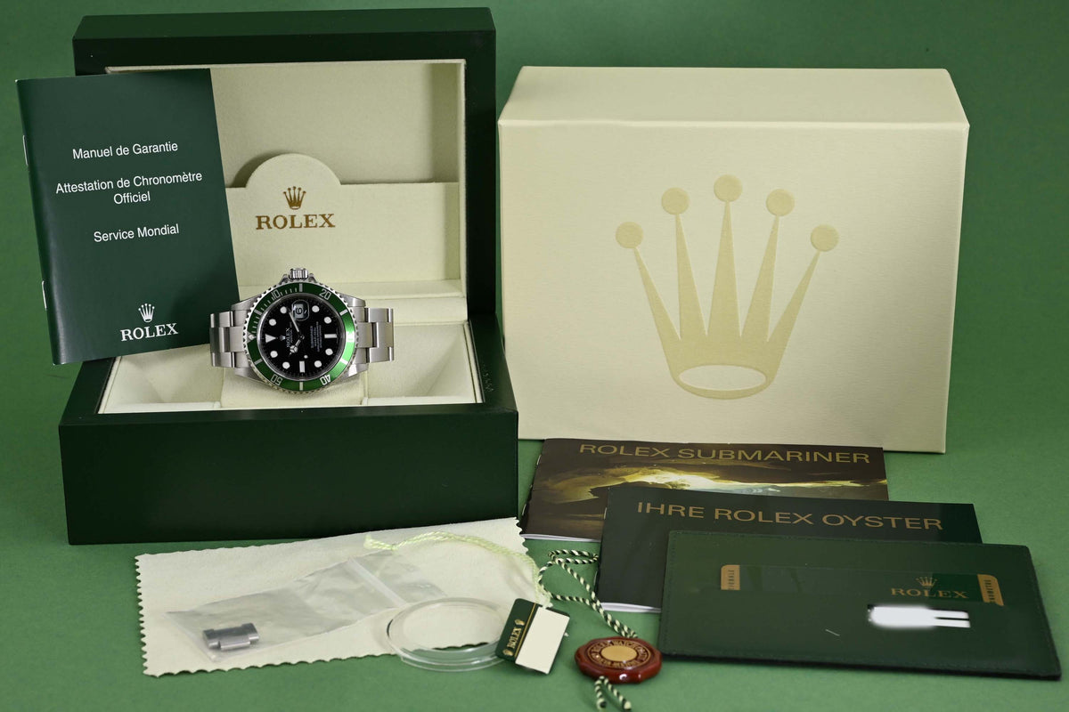 Rolex Submariner 16610LV - Full Set - Kermit - Like NEW