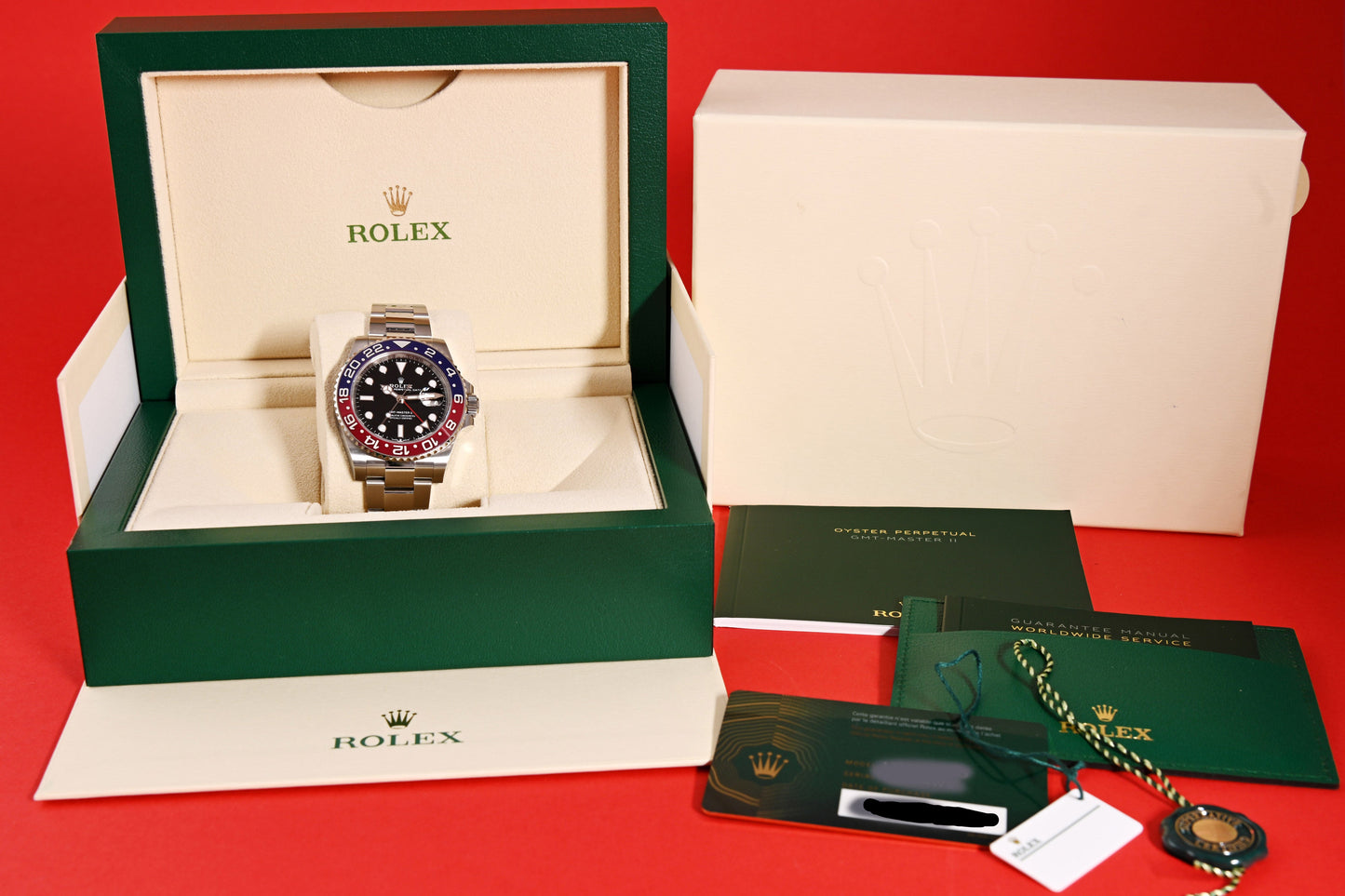 Rolex GMT Master II - 126710BLRO Pepsi - Full Set - NEW