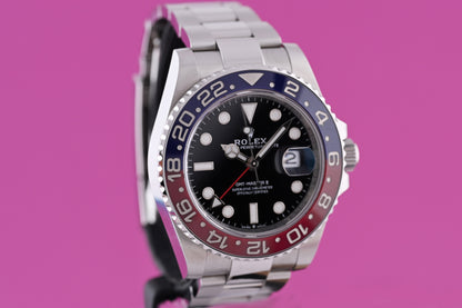 Rolex GMT Master II - 126710BLRO Pepsi - Full Set