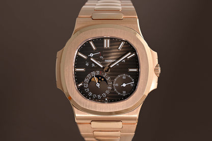 Patek Philippe Nautilus 5712R - Sunburst Brown - Full Set - NEW 2025