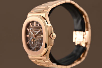 Patek Philippe Nautilus 5712R - Sunburst Brown - Full Set - NEW 2025