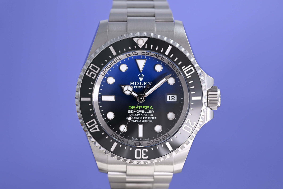 Rolex Deep Sea 136660 - D-Blue James Cameron - Full Set