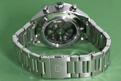 TAG Heuer Carrera Chronograph 44mm - Green Dial - Full Set