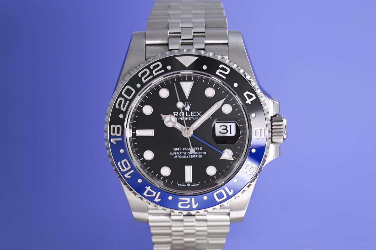 Rolex GMT Master II Batgirl 126710BLNR - Full Set - Like NEW 2025