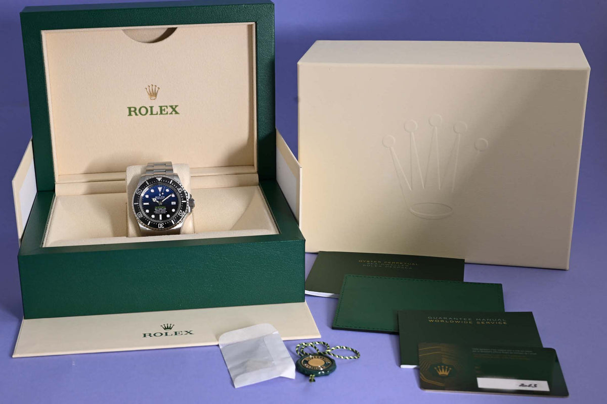 Rolex Deep Sea 136660 - D-Blue James Cameron - Full Set