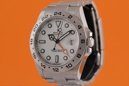 Rolex Explorer II 226570 - Polar Dial - Full Set - Like New