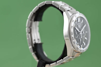 TAG Heuer Carrera Chronograph 44mm - Green Dial - Full Set