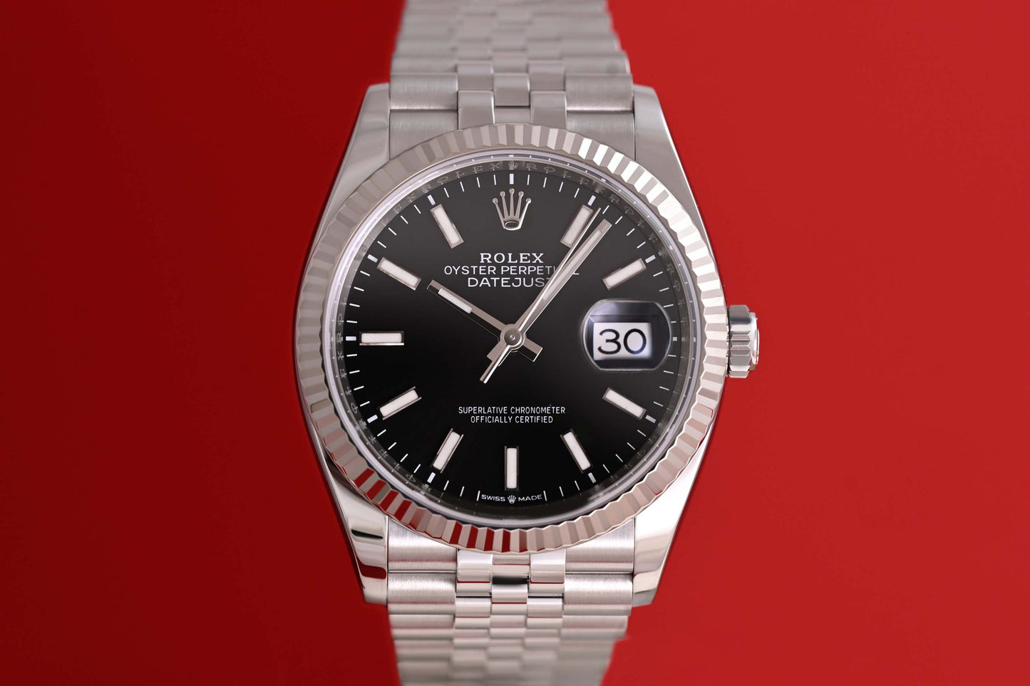Rolex Datejust 36 - 126234 - Black Dial - Full Set