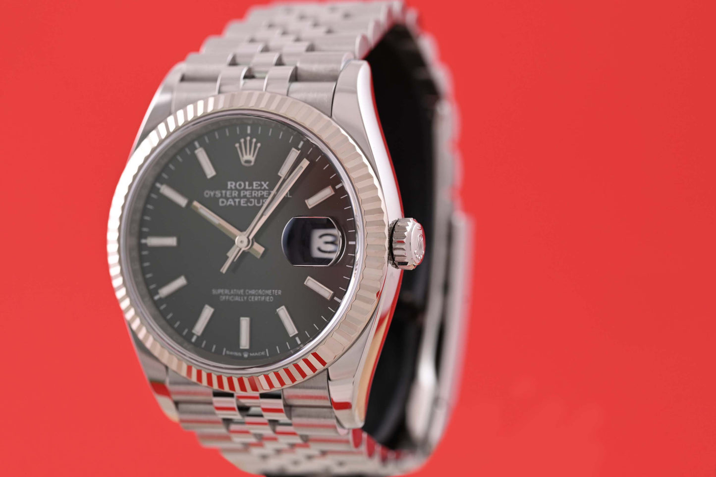 Rolex Datejust 36 - 126234 - Black Dial - Full Set