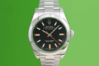 Rolex Milgauss 116400GV - Black Dial - Full Set