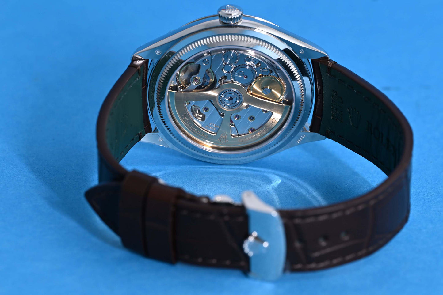 Rolex 1908 - Ice Blue Dial - Platinum - Full Set - NEW 2026