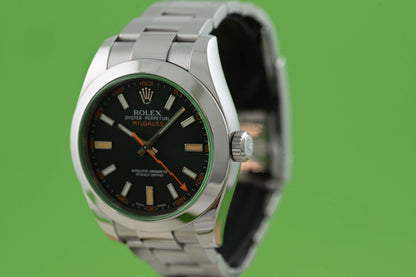 Rolex Milgauss 116400GV - Black Dial - Full Set