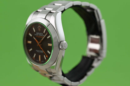 Rolex Milgauss 116400GV - Black Dial - Full Set