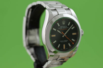 Rolex Milgauss 116400GV - Black Dial - Full Set