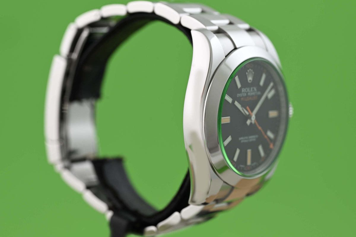 Rolex Milgauss 116400GV - Black Dial - Full Set