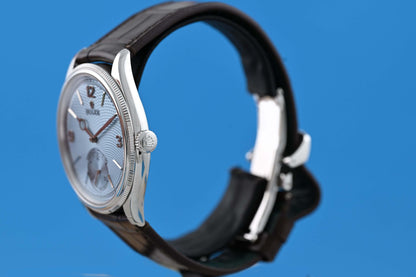 Rolex 1908 - Ice Blue Dial - Platinum - Full Set - NEW 2026