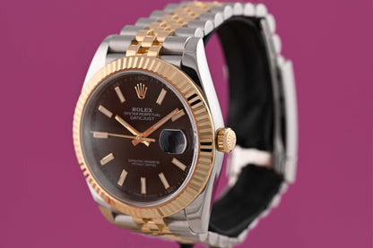 Rolex Datejust 41 - 126333 - Black Dial - Full Set
