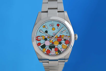 Rolex Oyster Perpetual 41mm 124300 - Full Set - Celebration Dial - Like New