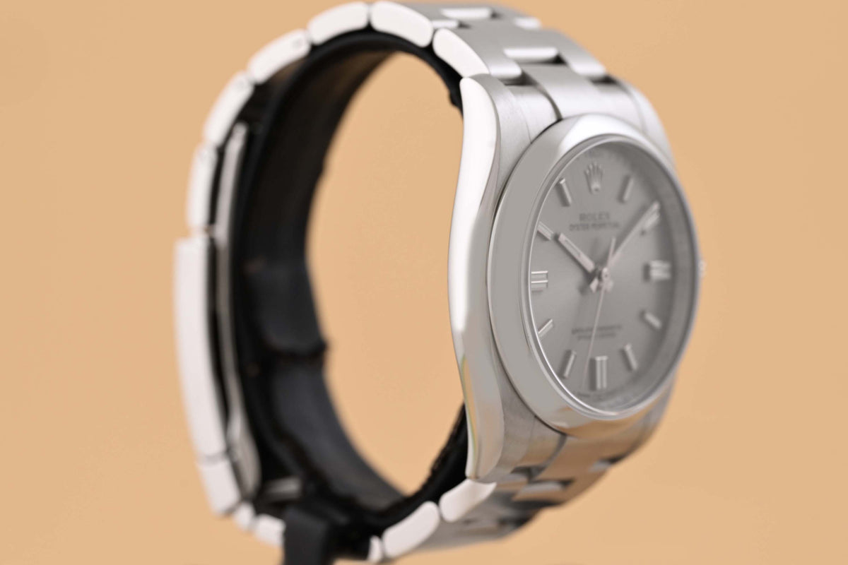 Rolex Oyster Perpetual 36mm 116000 - Full Set - Silver Dial - LC100