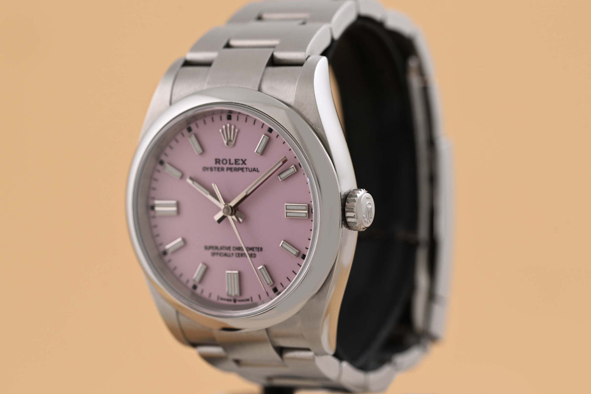 Rolex Oyster Perpetual 36mm 126000 - Full Set - Candy Pink